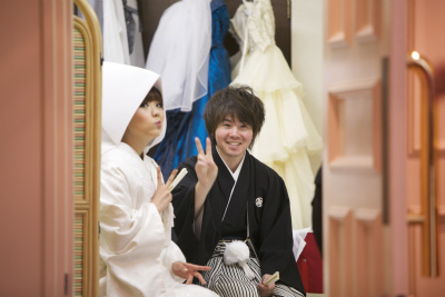 結婚式の写真