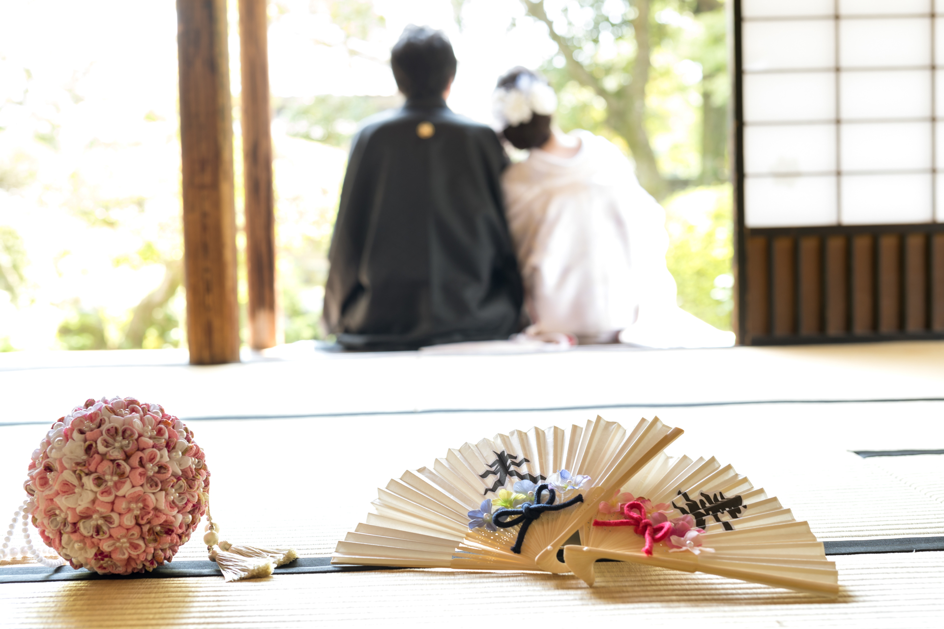 完全貸切スタジオでご家族とリラックスして過ごすフォトウエディング
