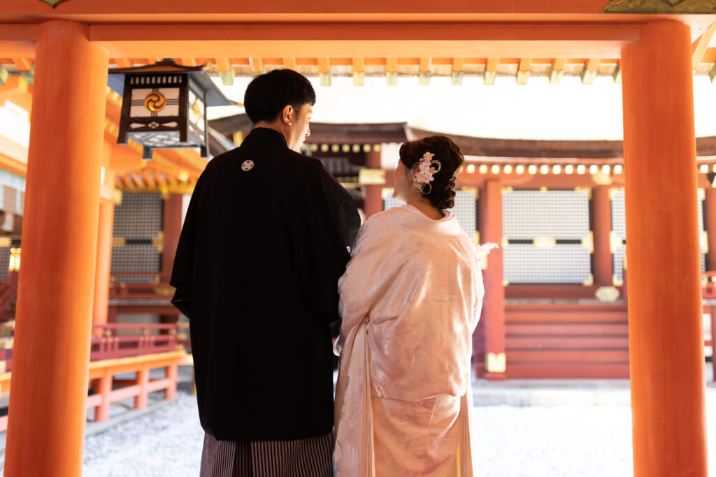 宇佐市・宇佐神宮の新緑ロケーション和装前撮り｜大分前撮り.com