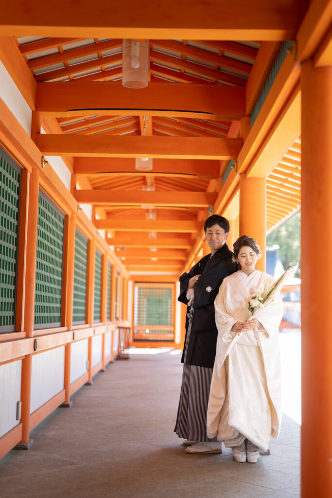 宇佐市・宇佐神宮の新緑ロケーション和装前撮り｜大分前撮り.com